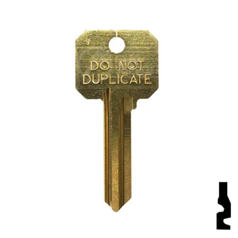 Uncut DND Key Blank | Arrow | AR4