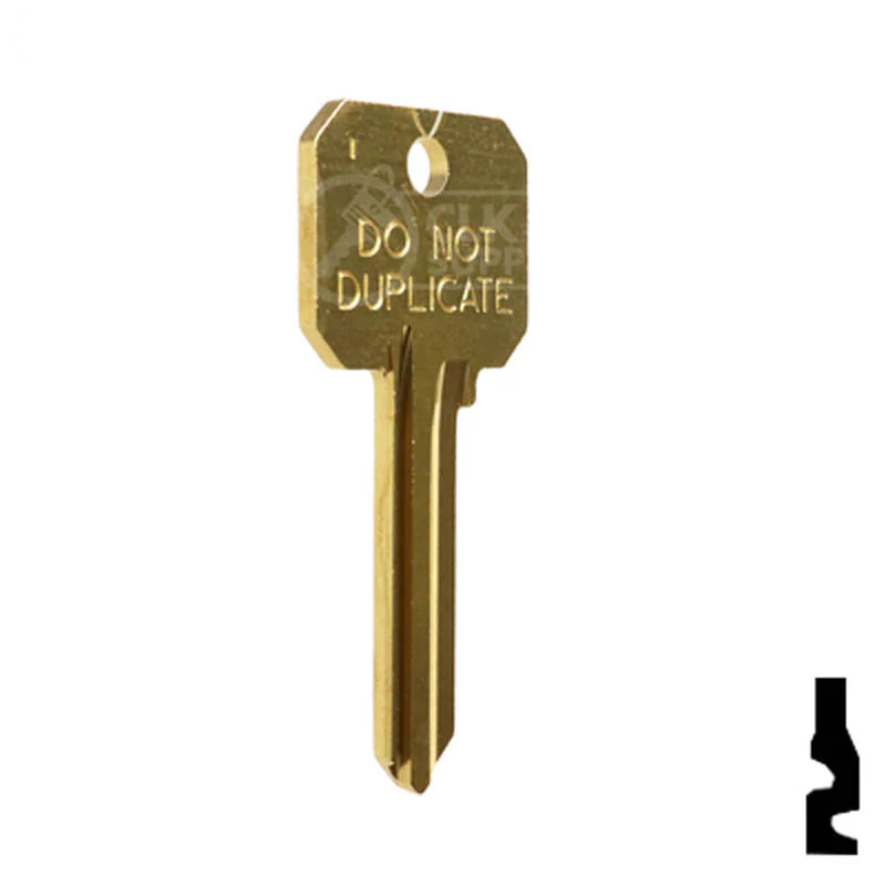 Uncut DND Key Blank | Arrow | AR4 - Image 4