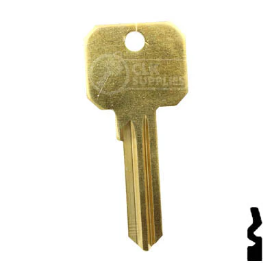 Uncut DND Key Blank | Corbin Russwin | RU45, 1011D1 - Image 13