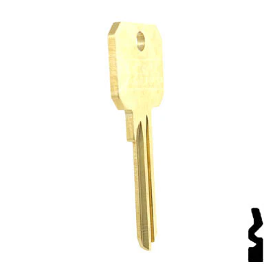 Uncut DND Key Blank | Corbin Russwin | RU45, 1011D1 - Image 17