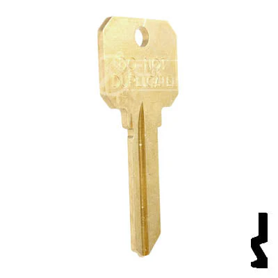 Uncut DND Key Blank | Schlage | SC4 - Image 4