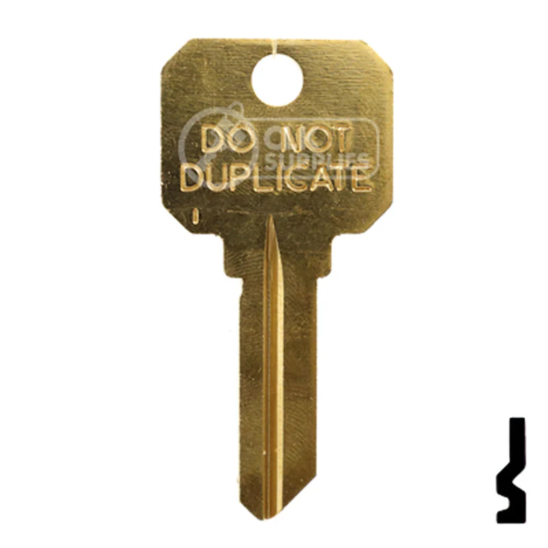 Uncut DND Key Blank | Schlage | SC8 - Image 2