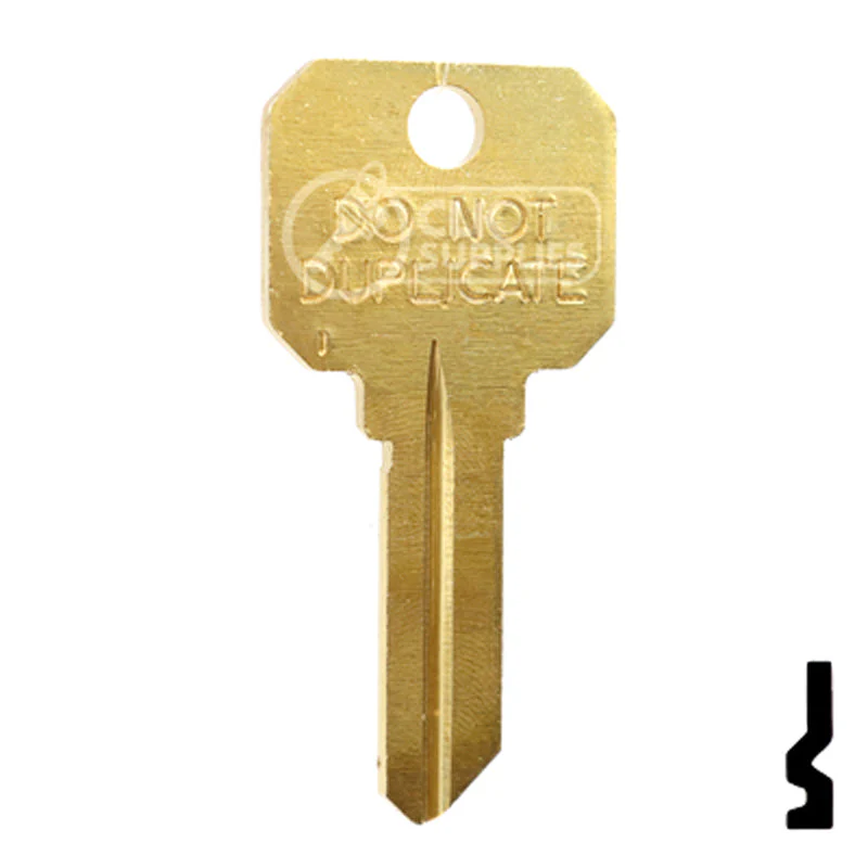 Uncut DND Key Blank | Schlage | SC8 - Image 3