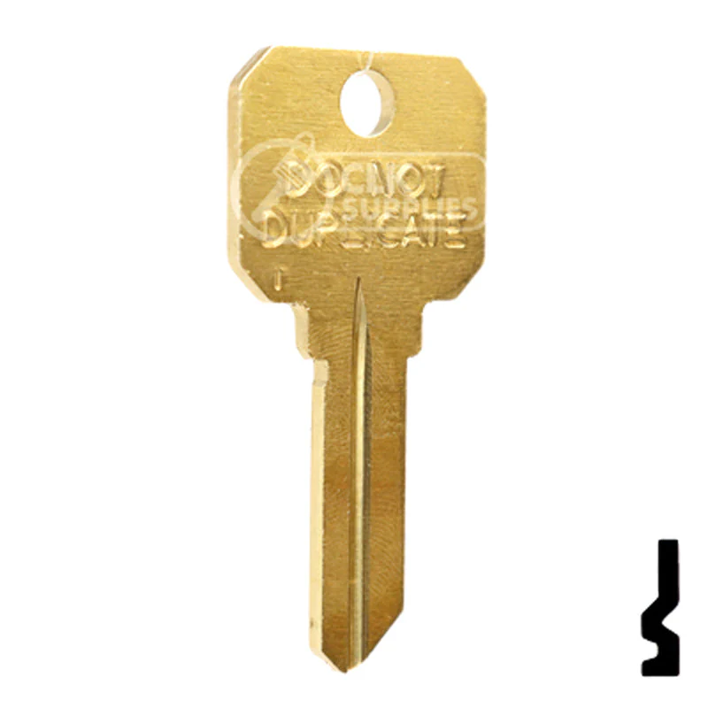 Uncut DND Key Blank | Schlage | SC8 - Image 4