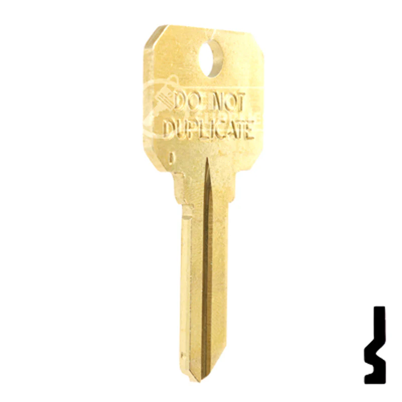 Uncut DND Key Blank | Schlage | SC8 - Image 5
