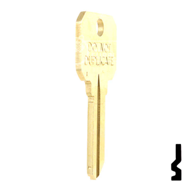Uncut DND Key Blank | Schlage | SC8 - Image 6