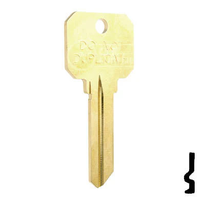 Uncut DND Key Blank | Schlage | SC9 - Image 3