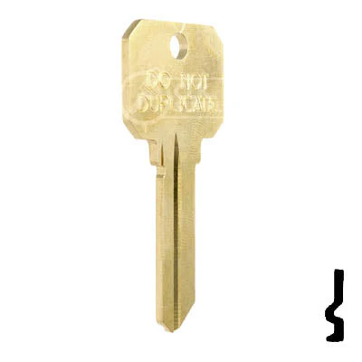 Uncut DND Key Blank | Schlage | SC9 - Image 4