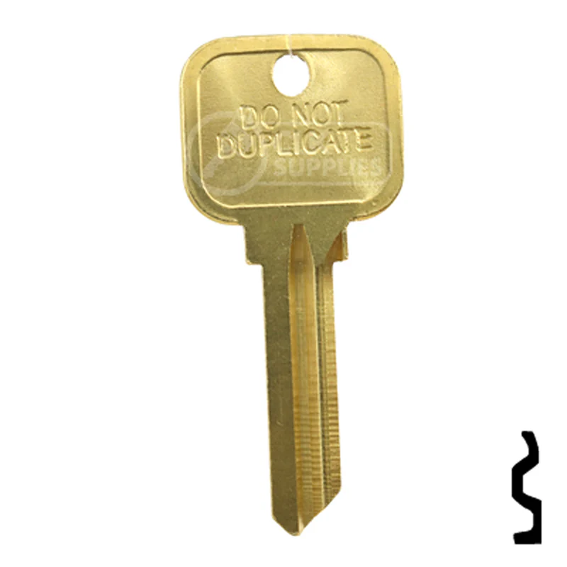 Uncut DND Key Blank | Yale | BD13 - Image 13