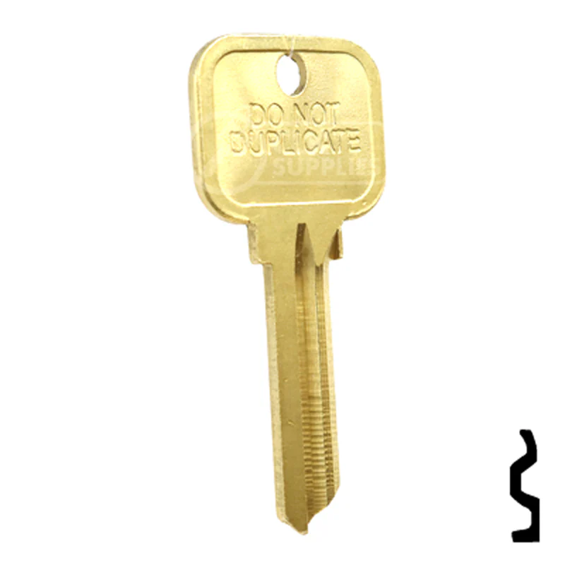 Uncut DND Key Blank | Yale | BD13 - Image 15