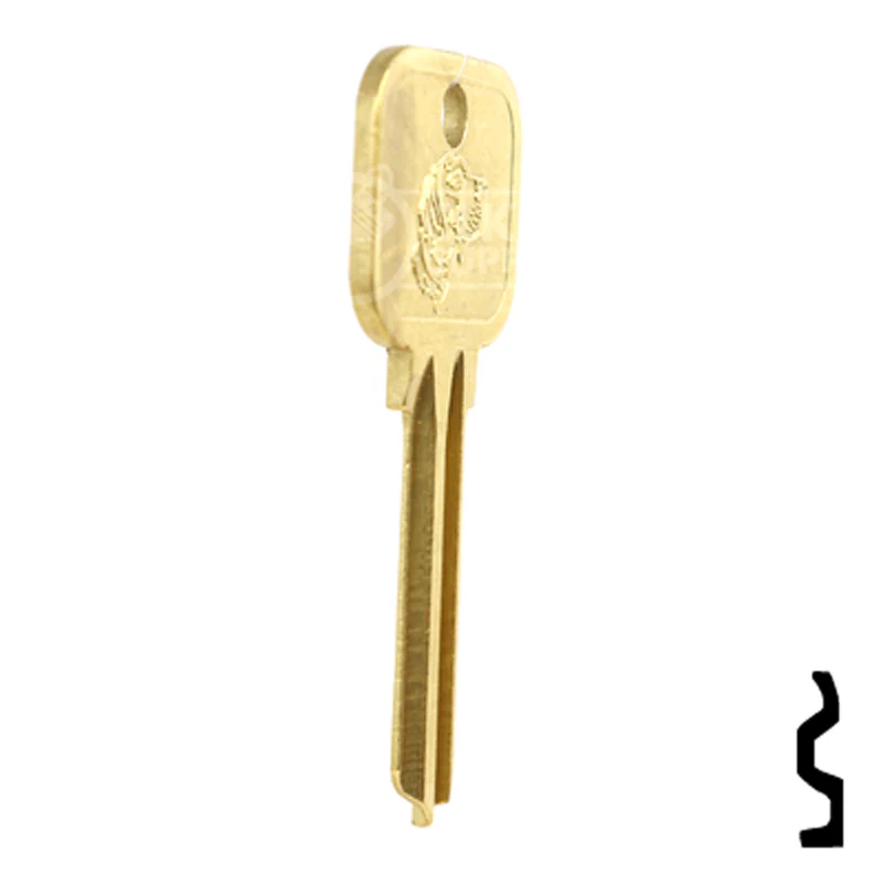 Uncut DND Key Blank | Yale | BD13 - Image 5