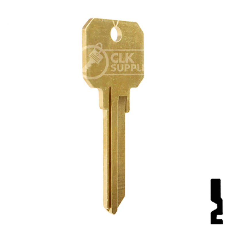 Uncut DND Key Blank | Weiser | WR4 - Image 4