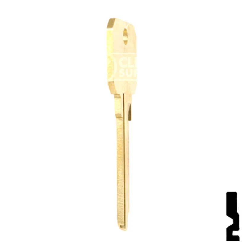 Uncut DND Key Blank | Weiser | WR4 - Image 6