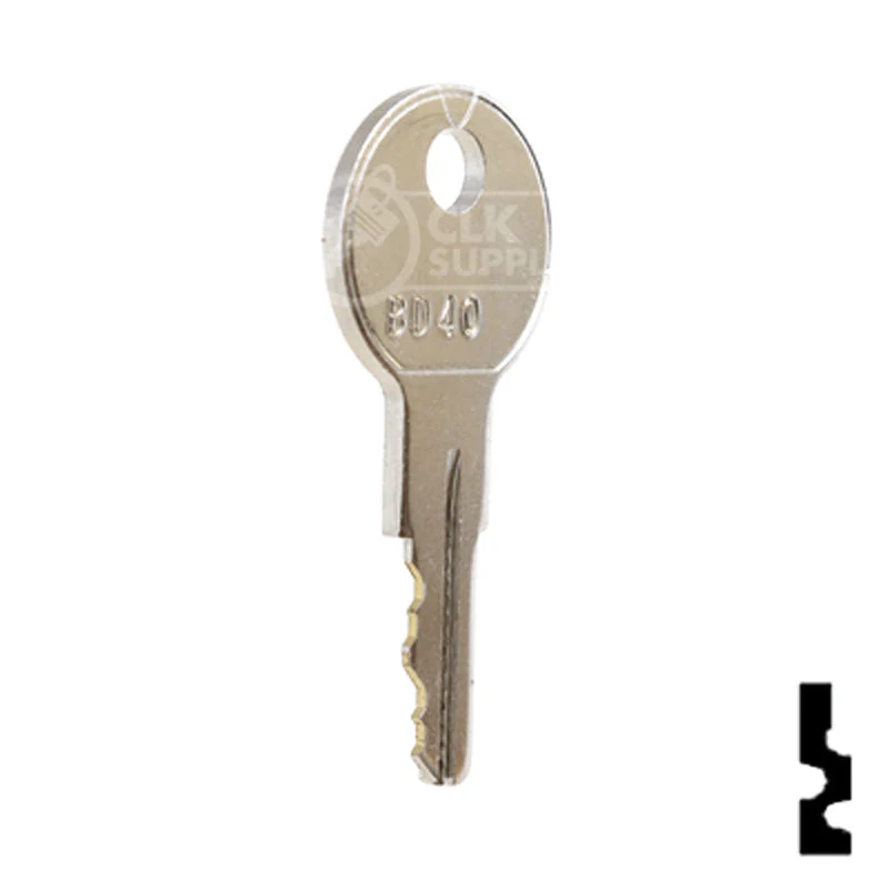 Uncut Equipment Key | Golf Cart | BD40 - Image 4