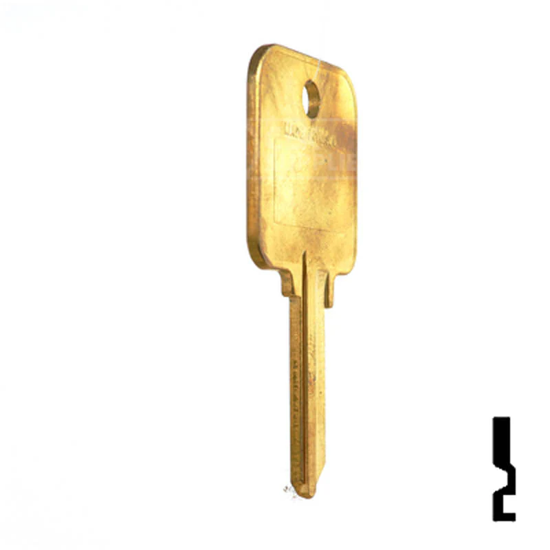 Uncut Hotel Head Key Blank | Weiser | WR3, WR5 - Image 17
