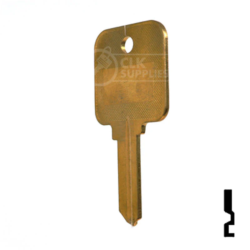 Uncut Hotel Head Key Blank | Weiser | WR3, WR5 - Image 22