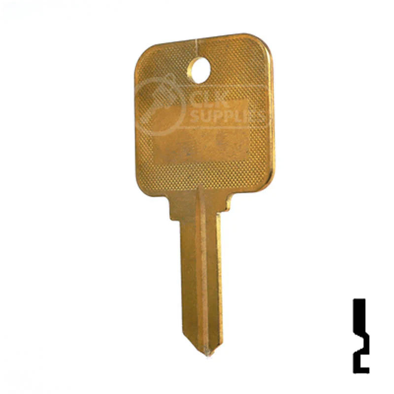 Uncut Hotel Head Key Blank | Weiser | WR3, WR5 - Image 23