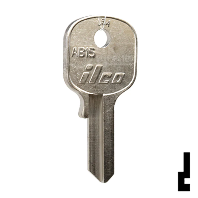 Uncut Key Blank | Abus Padlock | AB15 - Image 3
