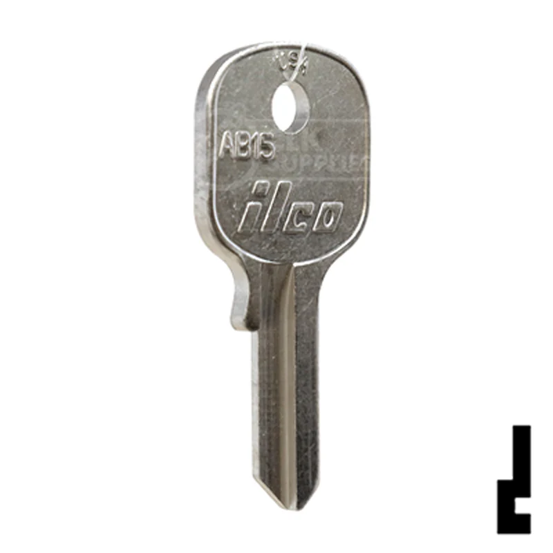 Uncut Key Blank | Abus Padlock | AB15 - Image 4