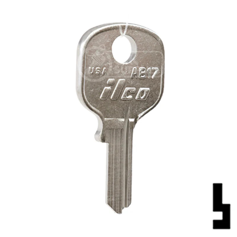 Uncut Key Blank | Abus Padlock | AB17 - Image 3