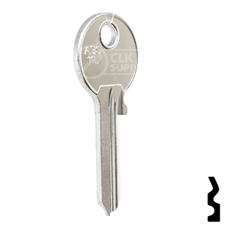 Uncut Key Blank | Abus Padlock | AB20 - Image 16