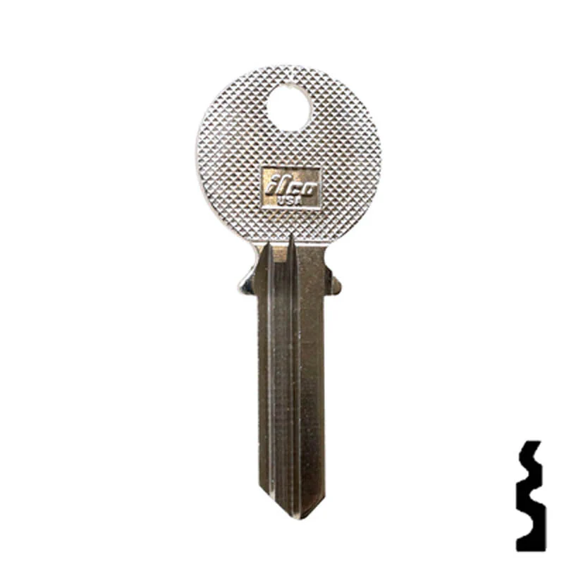Uncut Key Blank | Abus Padlock | AB21 - Image 2