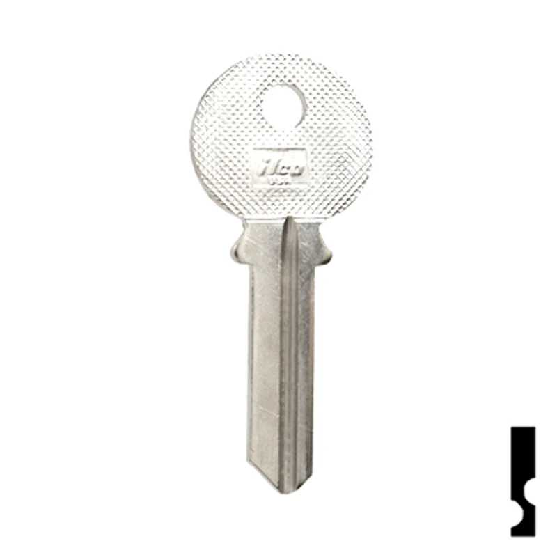 Uncut Key Blank | Abus Padlock | AB4 - Image 3