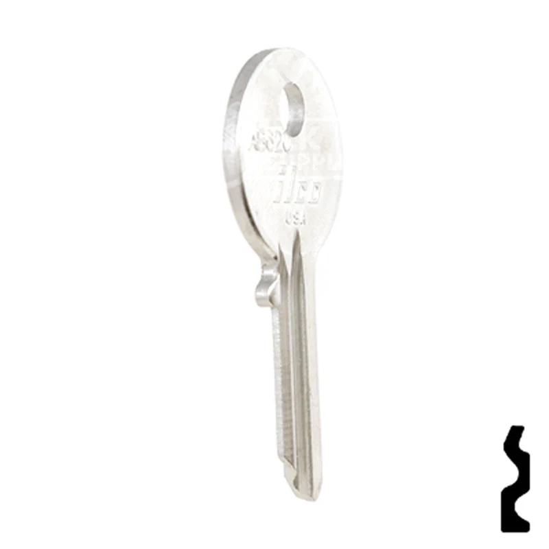 Uncut Key Blank | Abus Padlock | AB62C - Image 6