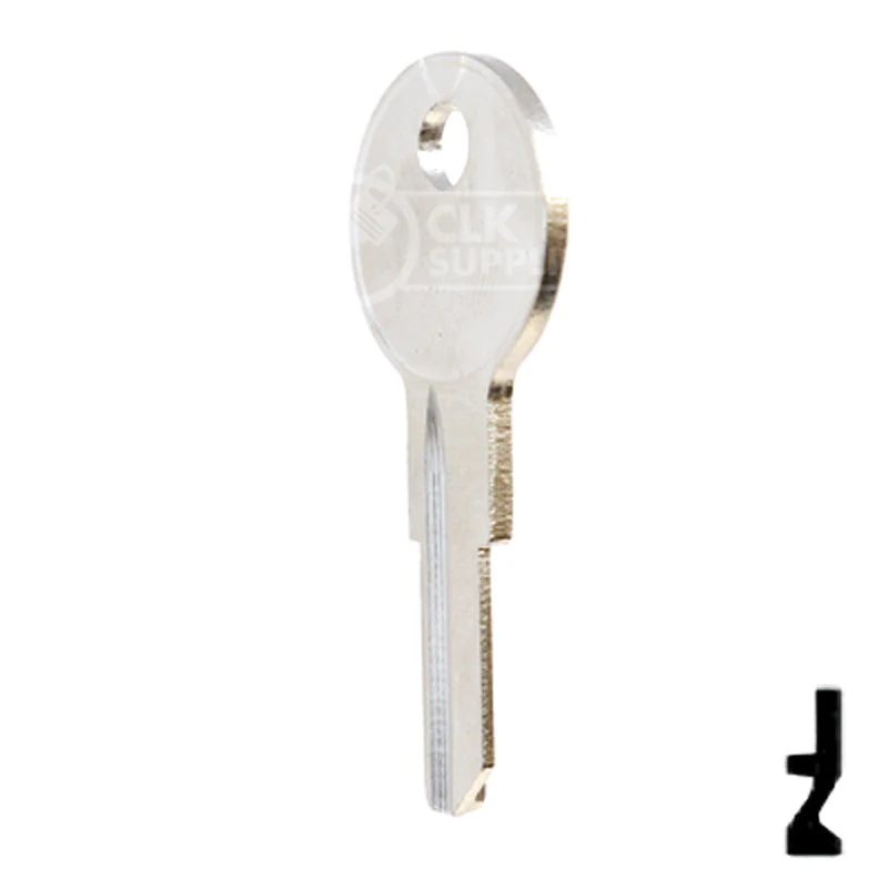 Uncut Key Blank | Yale, Hudson | 01122B, Y103 - Image 9