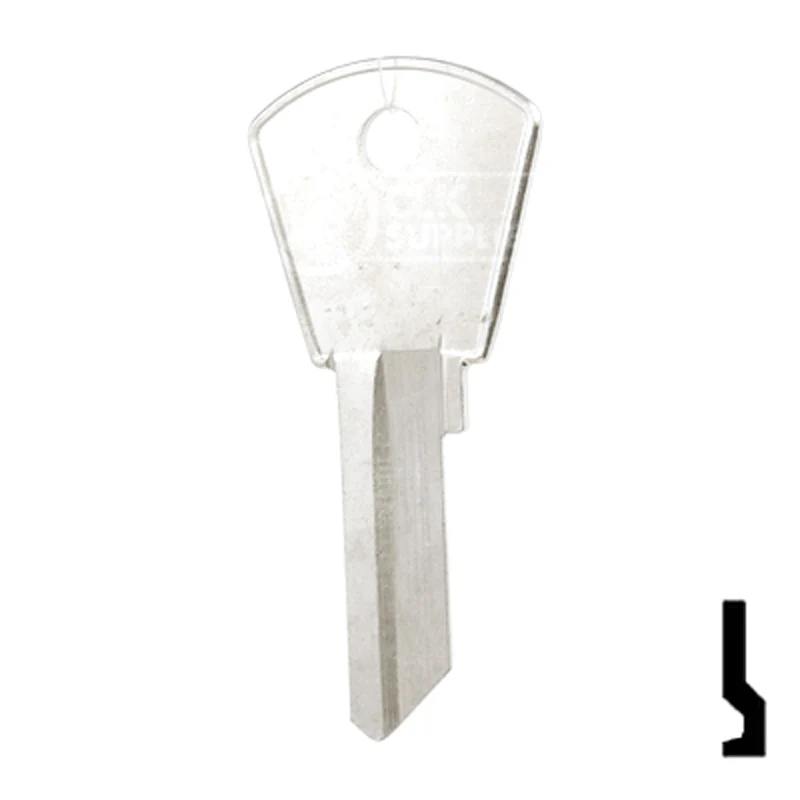 Uncut Key Blank | Papaiz | PZ1 - Image 12
