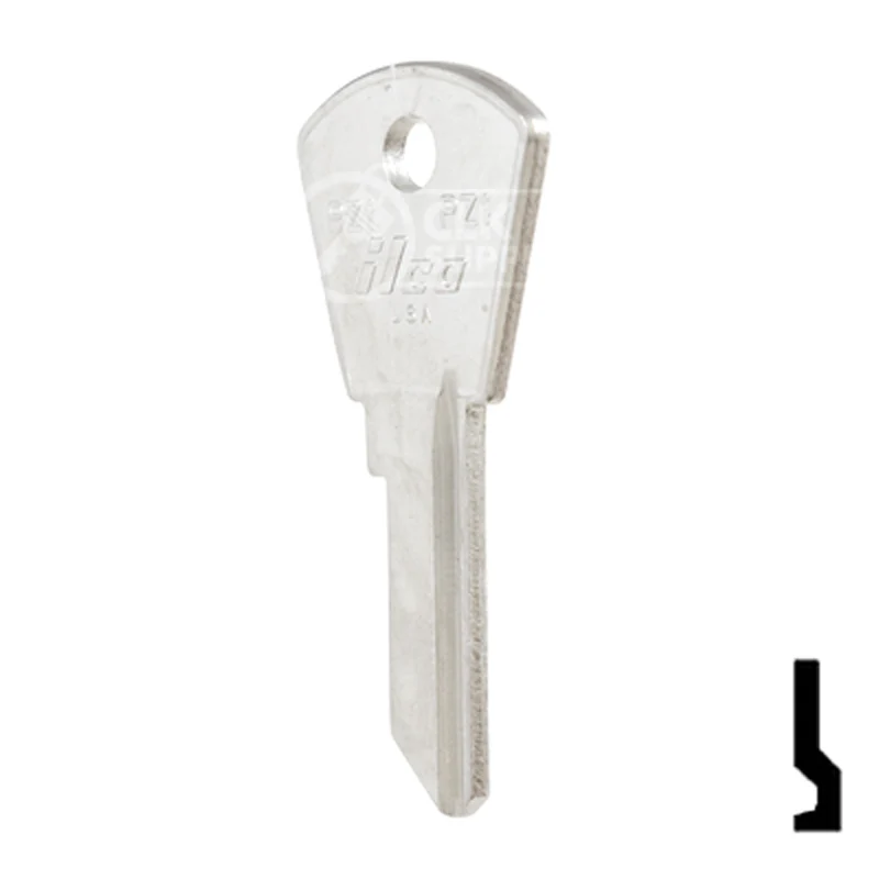 Uncut Key Blank | Papaiz | PZ1 - Image 22