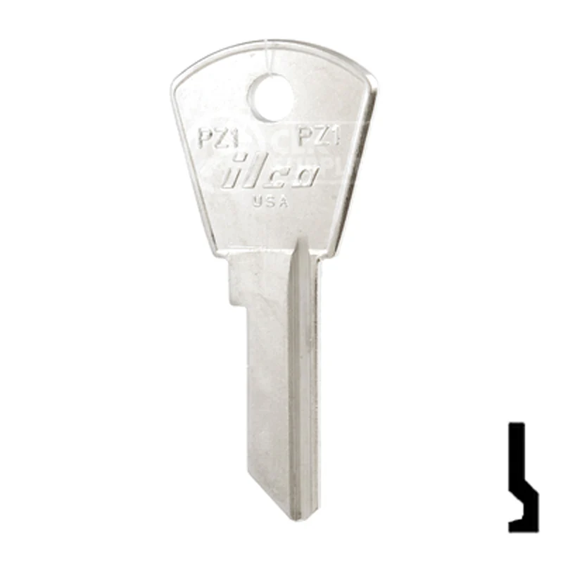 Uncut Key Blank | Papaiz | PZ1 - Image 24