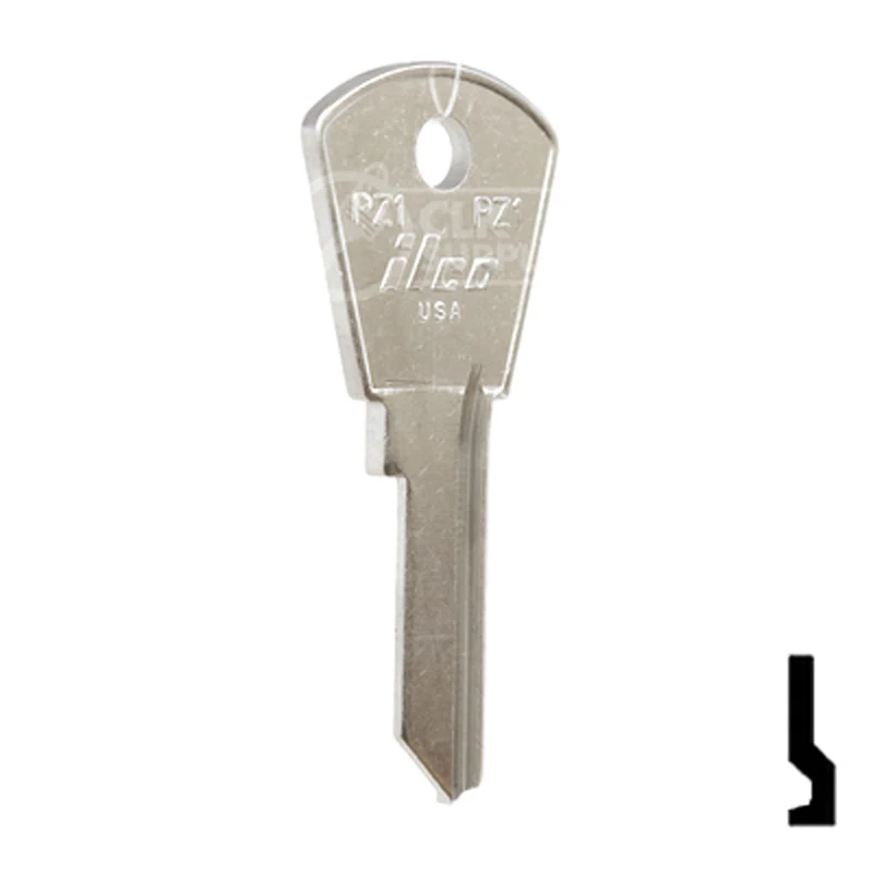 Uncut Key Blank | Papaiz | PZ1 - Image 4