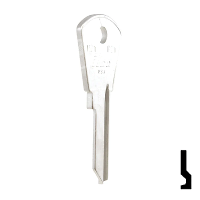 Uncut Key Blank | Papaiz | PZ1 - Image 5