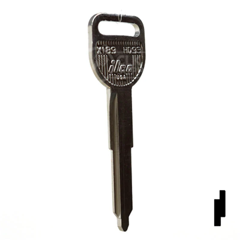 Uncut Key Blank | Acura | HD93 - Image 3