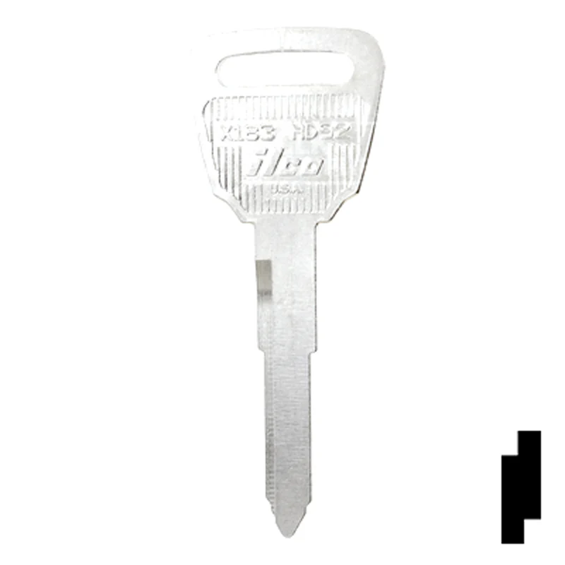 Uncut Key Blank | Acura | X183, HD92 - Image 24