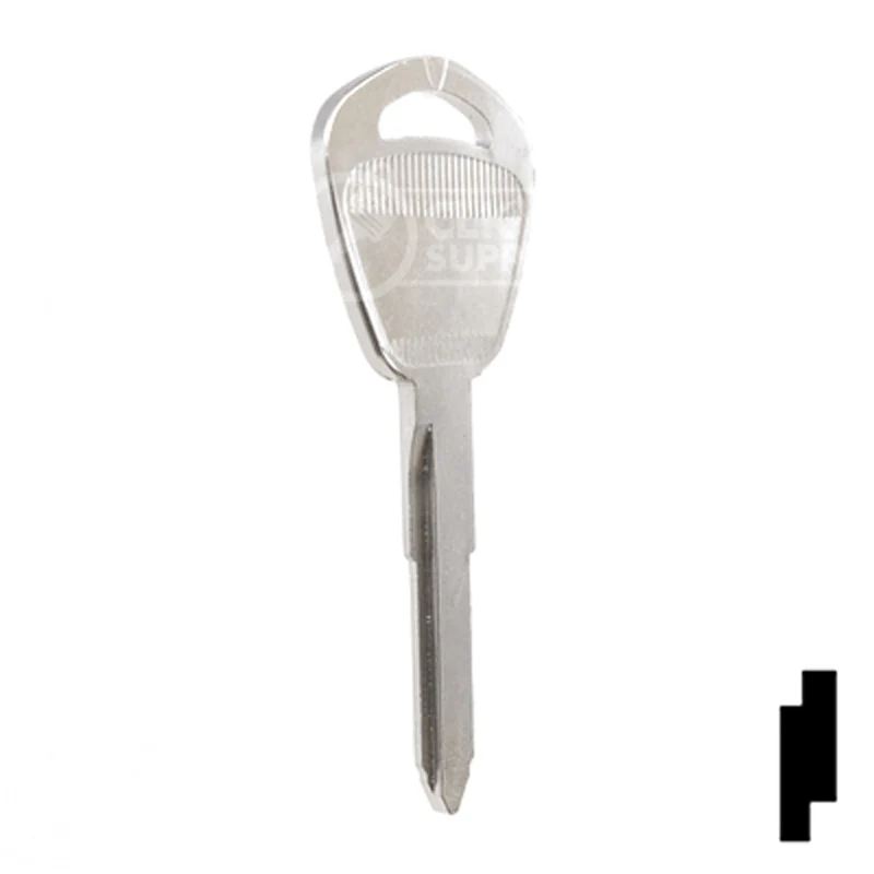 Uncut Key Blank | Acura | X208, HD101 - Image 16