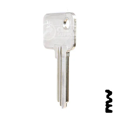 Uncut Key Blank | Aga, Joma | AGA1 - Image 9
