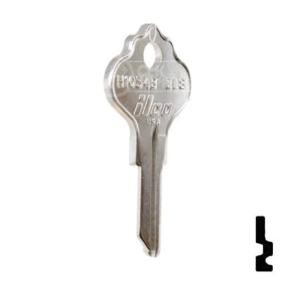 Uncut Key Blank | Airstream | H1054B, EL8 - Image 4