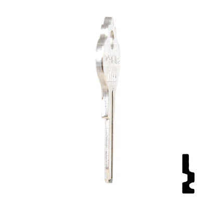 Uncut Key Blank | Airstream | H1054B, EL8 - Image 6