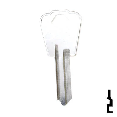 Uncut Key Blank | Almet, National | 1177N, NH1 - Image 12