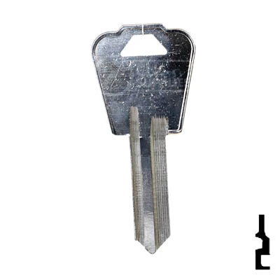 Uncut Key Blank | Almet, National | 1177N, NH1 - Image 13