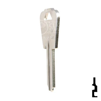 Uncut Key Blank | Almet, National | 1177N, NH1 - Image 21