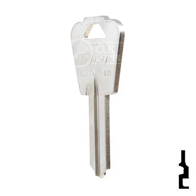 Uncut Key Blank | Almet, National | 1177N, NH1 - Image 22
