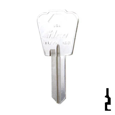 Uncut Key Blank | Almet, National | 1177N, NH1 - Image 24
