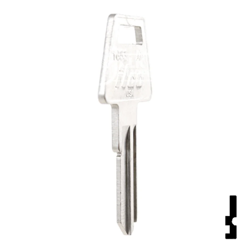 Uncut Key Blank | American Padlock | 1653, AM4 - Image 5