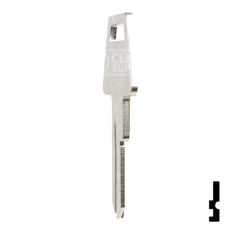 Uncut Key Blank | American Padlock | 1653, AM4 - Image 8