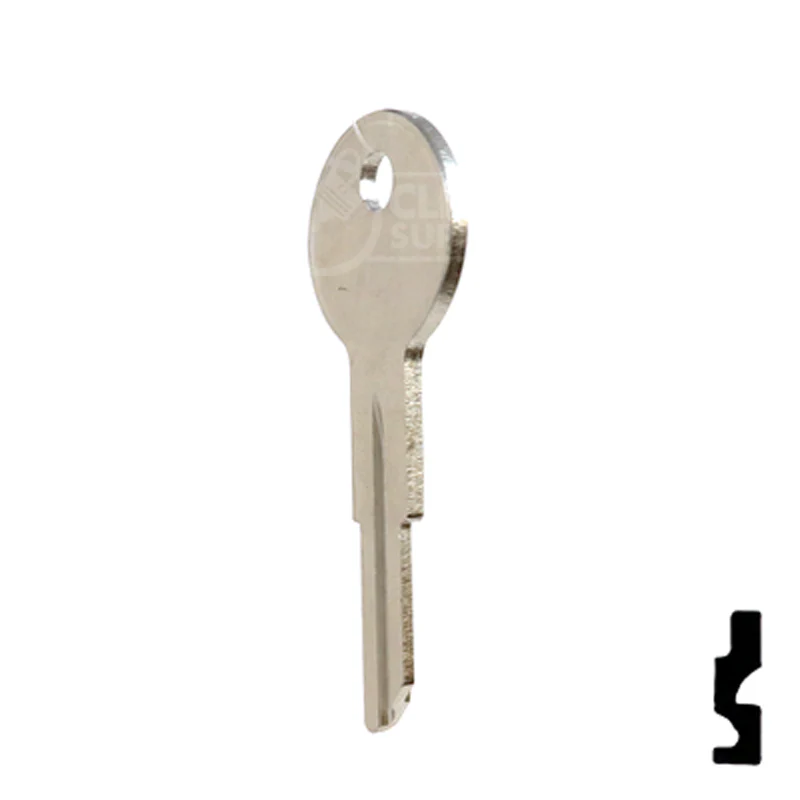 Uncut Key Blank | American Motors, Jeep, Renault | 1098NR, RA1 - Image 10