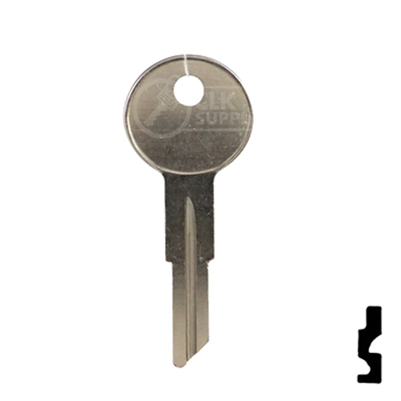 Uncut Key Blank | American Motors, Jeep, Renault | 1098NR, RA1 - Image 14