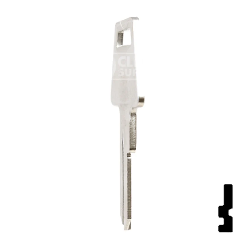 Uncut  Key Blank | American Padlock | 1045L, AM3L - Image 8